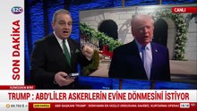 Trump: ABD'liler askerlerin evine dönmesini istiyor