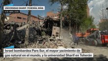 Israel bombardea la universidad Sharif en Teherán