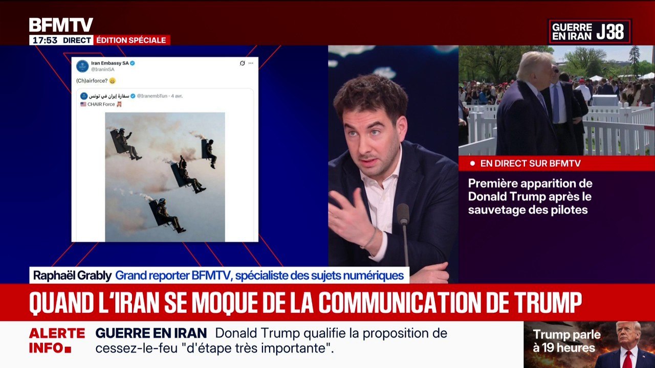Quand l'Iran se moque de la communication de Donald Trump sur les réseaux sociaux