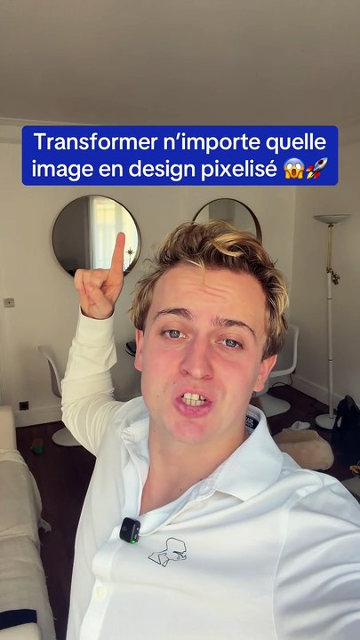 Transformer n'importe quelle image en design pixélisé 😱🚀
