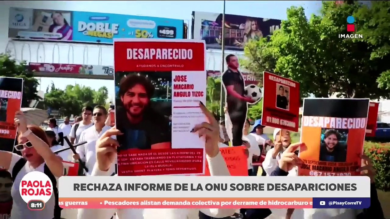 CNDH rechaza informe de la ONU sobre desapariciones | DPC con Paola Rojas