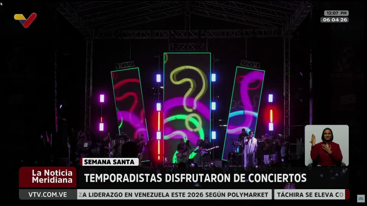 En el edo. La Guaira temporadistas disfrutaron de conciertos con artistas nacionales e internacionales