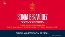Sonia Bermúdez, rueda de prensa convocatoria