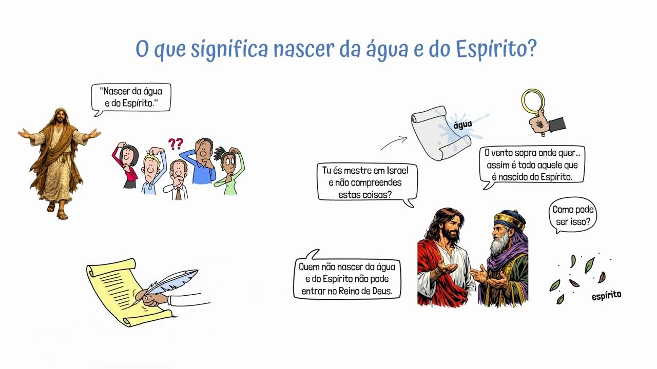 “NASCER DA ÁGUA E DO ESPÍRITO” ENTENDA O QUE SIGNIFICA