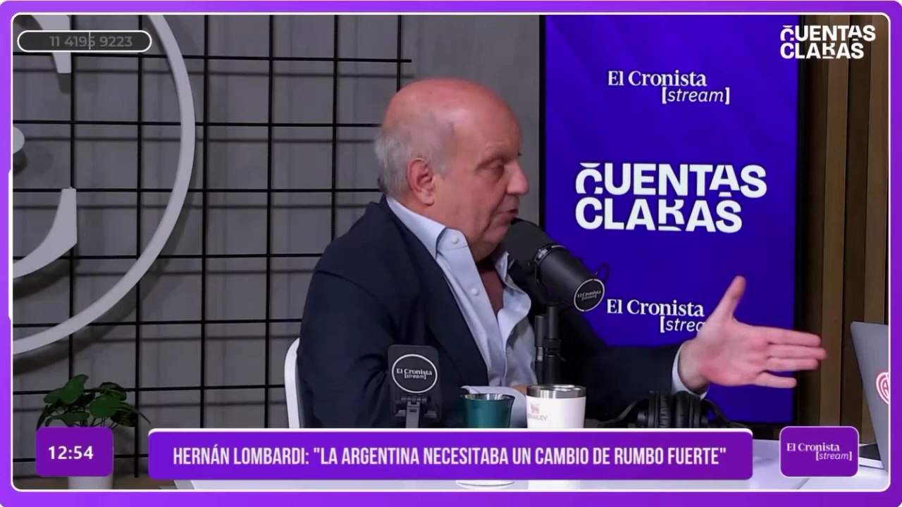 Qué dijo Hernán Lombardi sobre una candidatura presidencial del PRO
