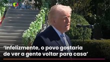 Trump sobre o Irã: ‘Se dependesse de mim, eu pegaria o petróleo e ganharíamos muito dinheiro’