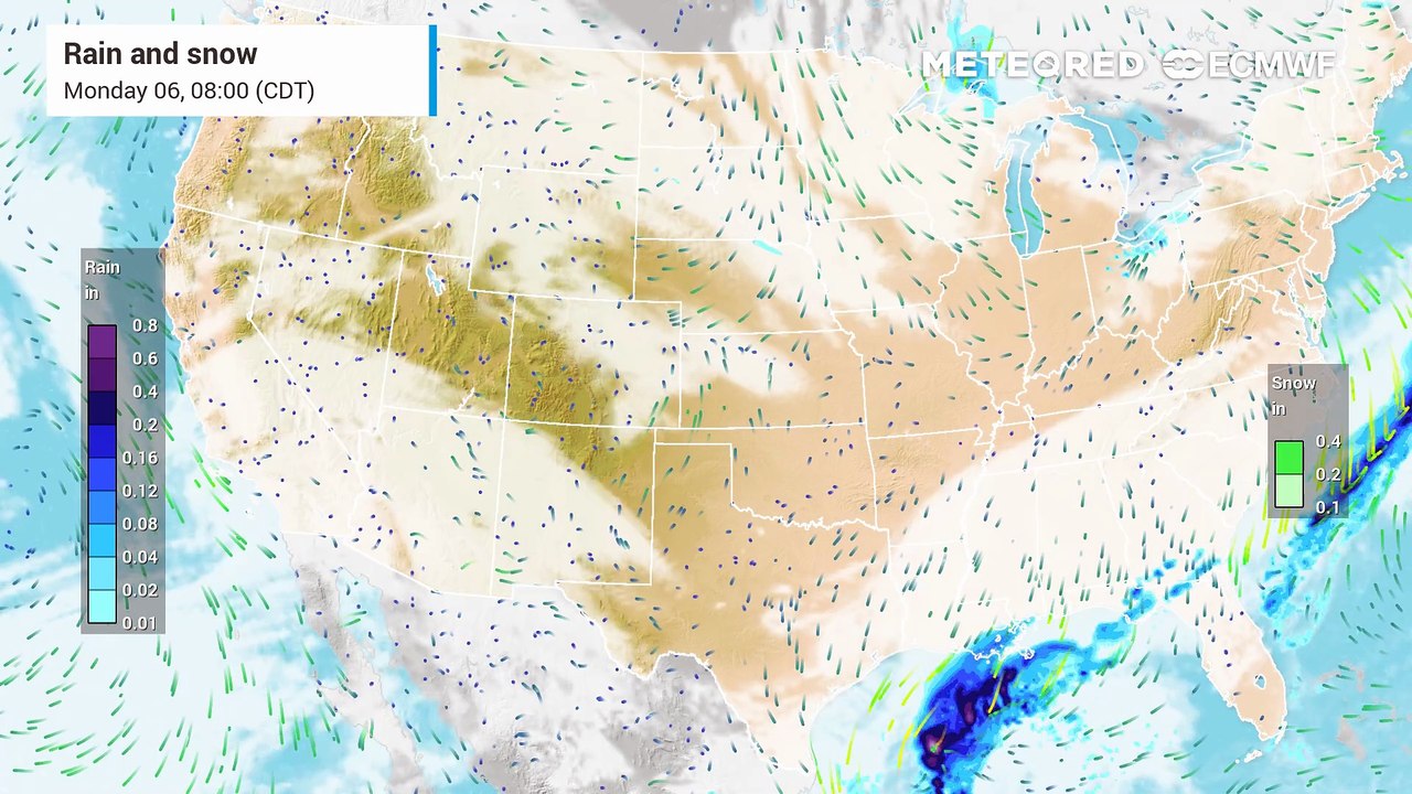 US Weather this Week: Lingering Winter Weather and Chance for Thunderstorms