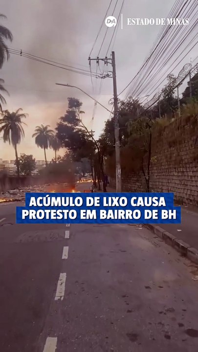 Moradores protestam contra concentração de lixo em bairro de BH