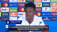 Vinicius hopes to work with Yamal to help fight racism