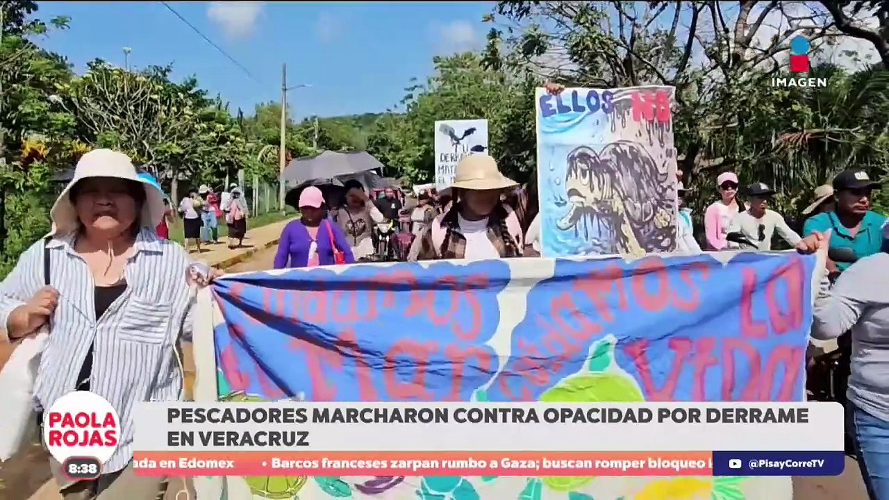 Derrame de hidrocarburo en el Golfo de México provoca acciones  | DPC con Paola Rojas