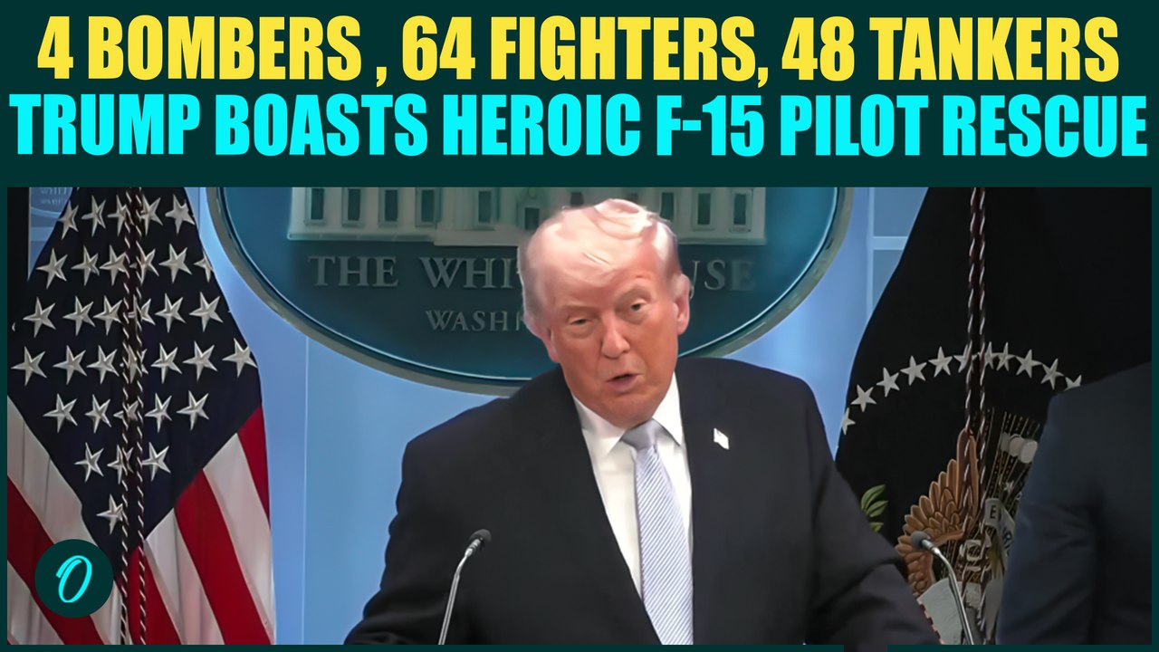 ‘U.S F-15 Fighter EVADED Capture For 48 Hours’: Trump DROPS Details of DOWNED F-15 Pilot Rescue Op