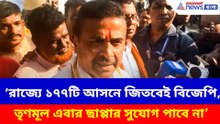 রাজ্যে ১৭৭টি আসনে জিতবেই বিজেপি, তৃণমূল এবার ছাপ্পার সুযোগ পাবে না, চ্য়ালেঞ্জ শুভেন্দুর