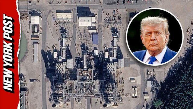 Animation shows Iran's power plants Trump threatens to bomb if Strait of Hormuz isn't opened