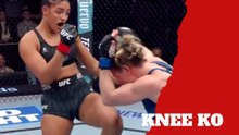 20-year-old fighter lands brutal knee knockout in UFC moment