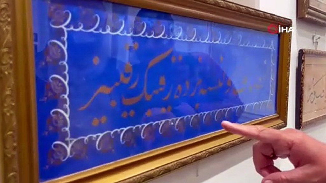 Bursa’da 700. yıla özel hat sergisine yoğun ilgi