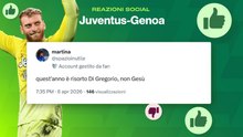 Juve-Genoa, social pazzi per Di Gregorio: “È risorto come Gesù”