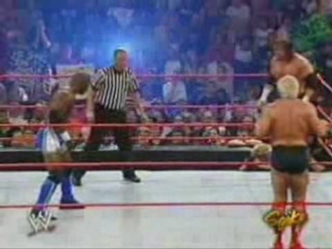 Evolution vs Randy Orton,Benjamin & Chris Benoit 20/9/04 pt1