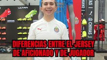LAS DIFERENCIAS ENTRE EL JERSEY DE AFICIONADO Y JUGADOR DE CHIVAS