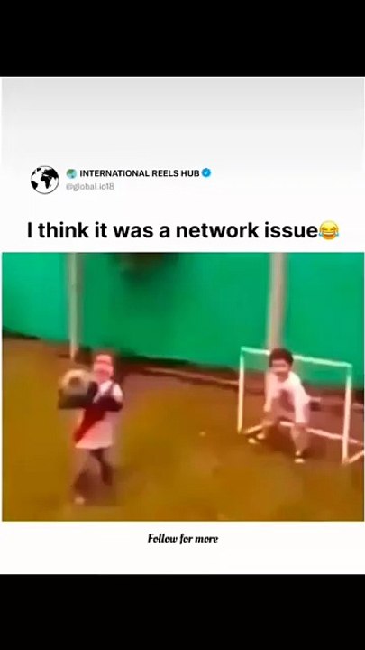 I think it was a network issue