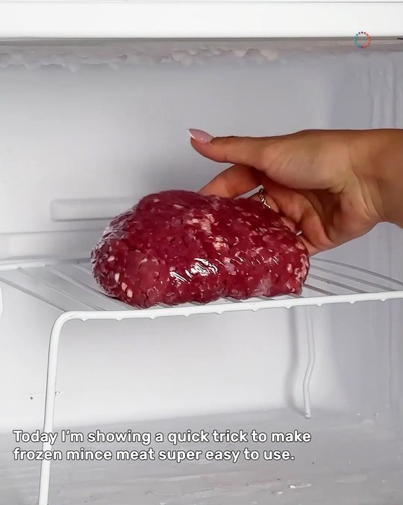 Mince meat made easy, even when frozen solid 🥩🧊