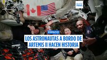 Los astronautas de Artemis II ya son los humanos que más lejos han viajado en el espacio