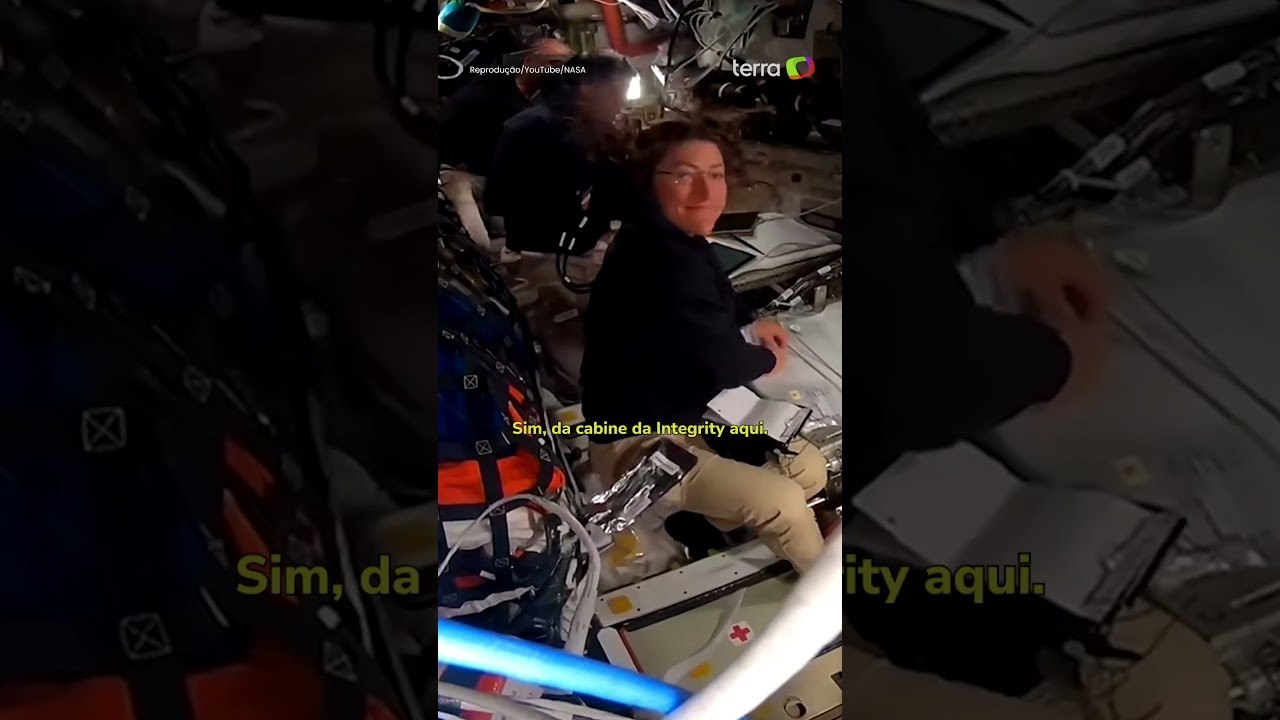 Artemis II bate recorde de distância máxima da Terra; veja #shorts