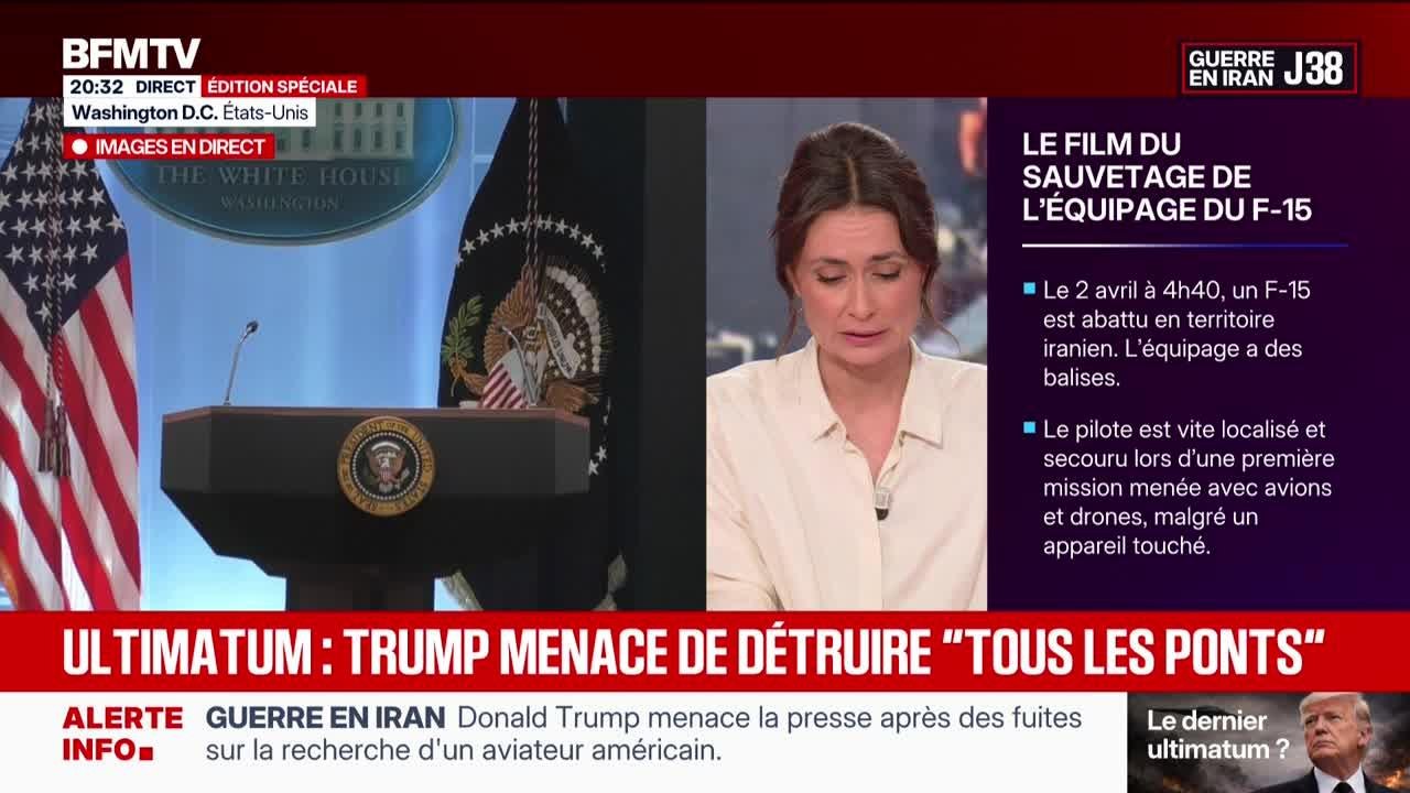 Édition Spéciale - Guerre en Iran : aviateur US, “un sauvetage historique” (Trump) - 06/04