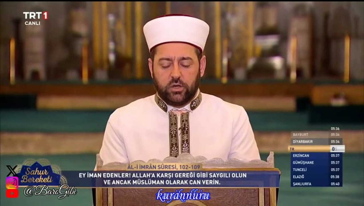 Ahmet Özyurt Al İmran Ramazan-3 2026