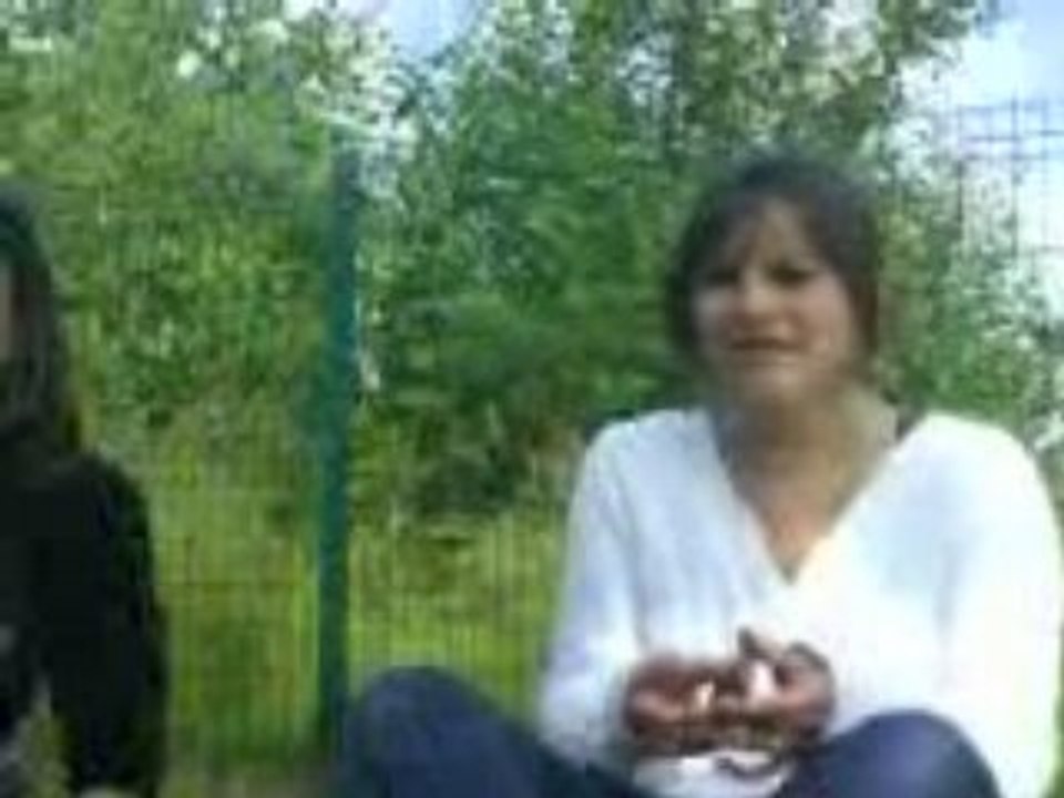 Justine en mood gwuiinee