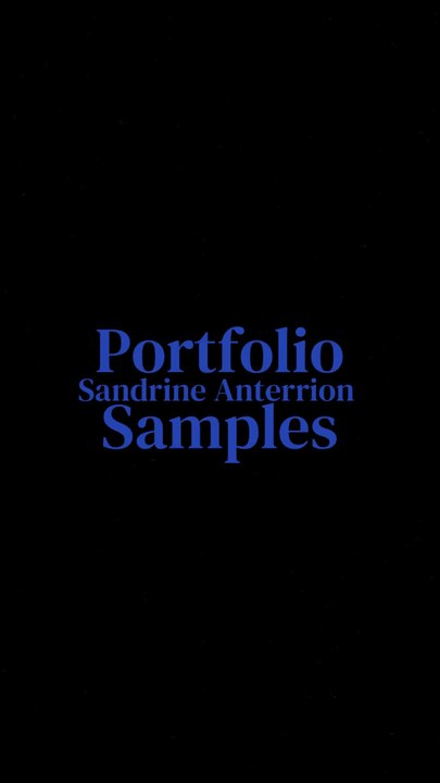 Portfolio samples by Sandrine Anterrion www.MidnightNotebook.com www.facebook.com/londonmusicpsychology Research and sketches