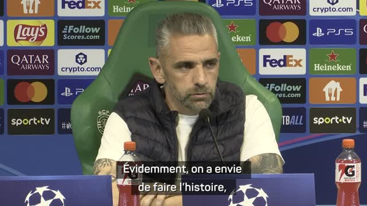 Sporting - Rui Borges : "Créer une soirée magique à l'Alvalade"