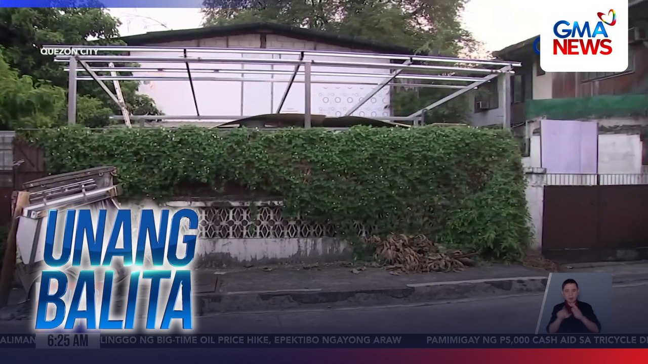 Ilang residente ng Brgy. Sacred Heart, naghain ng petisyon para ipatanggal ang nadiskubreng fuel tank sa isang bahay roon | Unang Balita