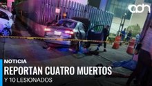 Conductor ebrio arrolla a más de diez personas afuera de hospital del IMSS; cuatro murieron