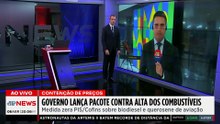 Governo lança pacote de emergência para conter alta dos combustíveis e frear inflação
