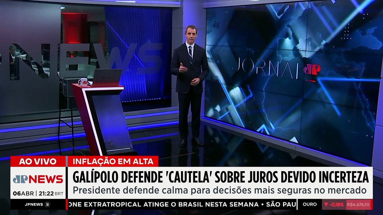 Galípolo prega "cautela" no Banco Central diante de incertezas globais e inflação