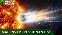 COMETA É DESTRUÍDO PELO SOL; VEJA!