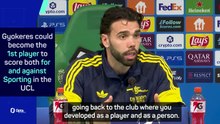 'Gives you that extra motivation' - Arsenal's Gyokeres returns to Sporting