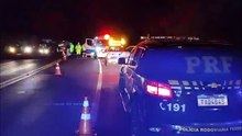 Colisão frontal entre moto e caminhão deixa um morto na BR-163