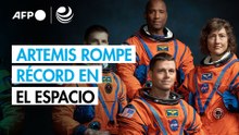 Nueva frontera: los astronautas de Artemis II baten el récord de distancia en el espacio