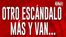 Otro escándalo mas y van...