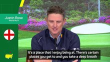 Rose comfortable at Augusta despite near misses