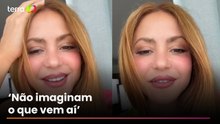 Falando em português, Shakira anuncia nova música com Anitta: 'Vão amar'