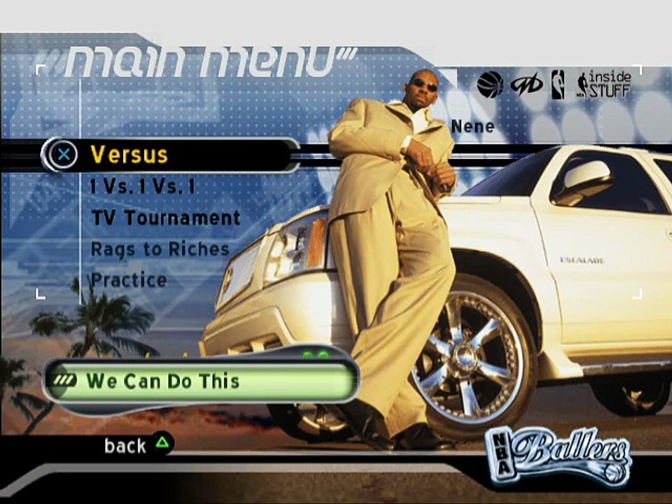NBA Ballers online multiplayer - ps2