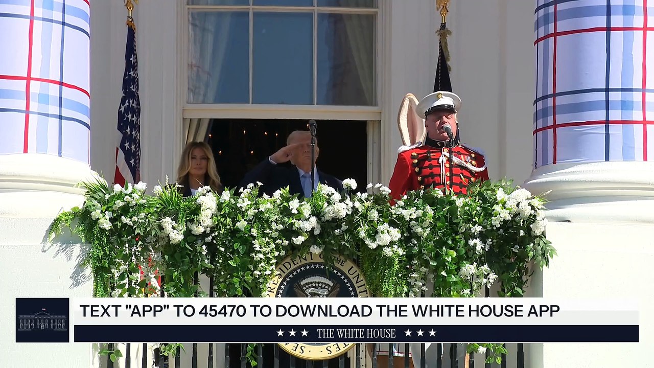 President Trump and the First Lady Participate in the 2026 White House Easter Egg Roll