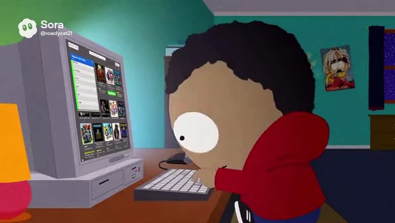 Gregory downloads a movie on dad's computer and gets a virus and gets his dad's computer hacked and gets grounded