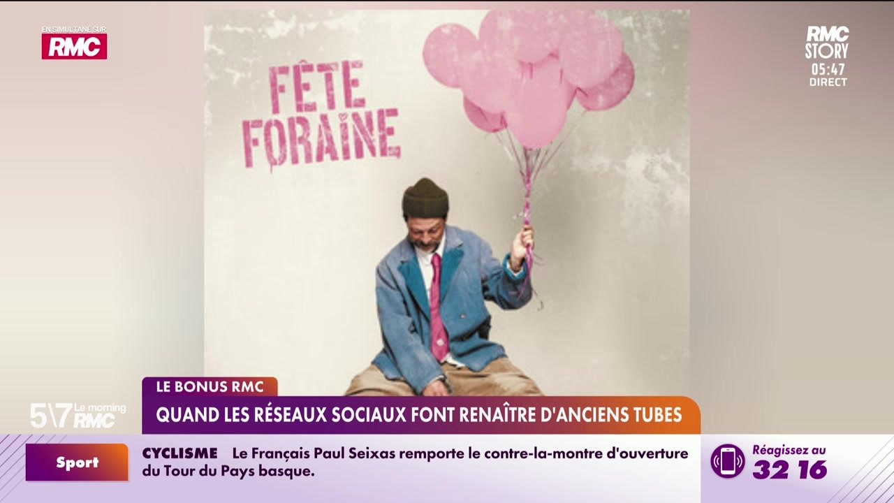 Le bonus RMC : Quand les réseaux sociaux font renaître d’anciens tubes - 07/04