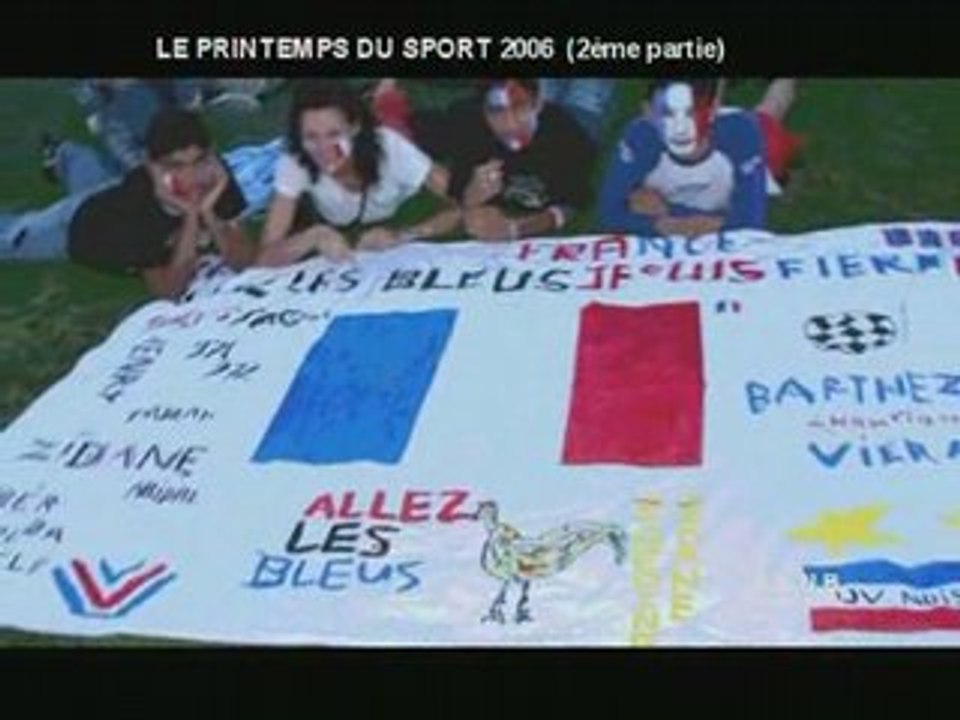 LES BLEUS 2006 : feu artifice