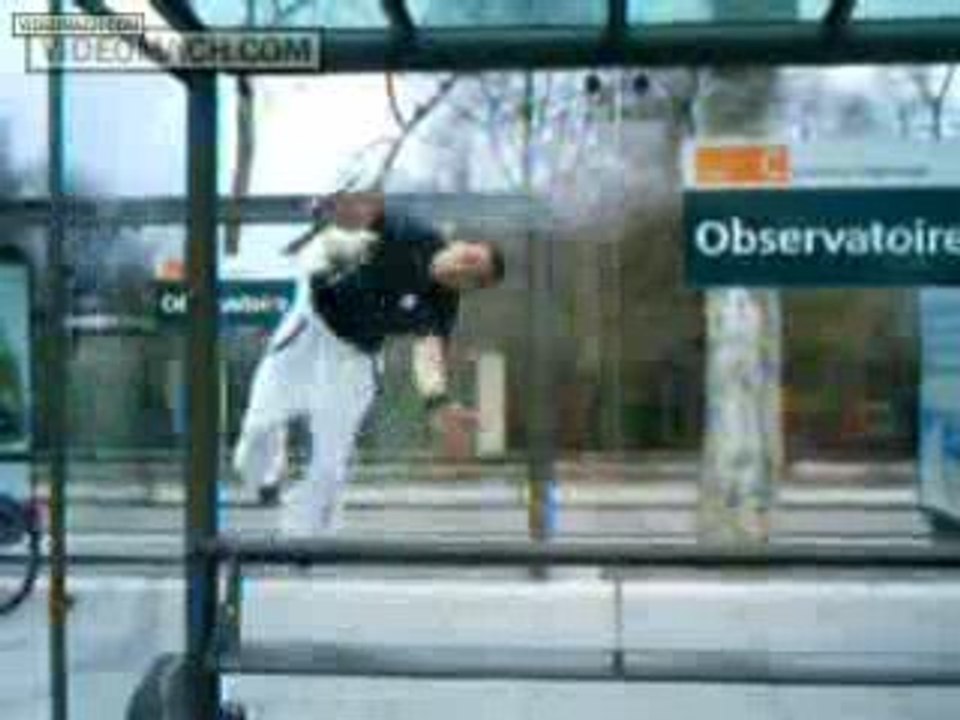 nos début et nos délire parkour strasbourg