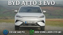 2026 BYD Atto 3 EVO Facelift: Mehr Power, mehr Reichweite, mehr Technik