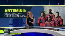 ¡Día histórico en la exploración espacial! Artemis II, logró rodear la Luna